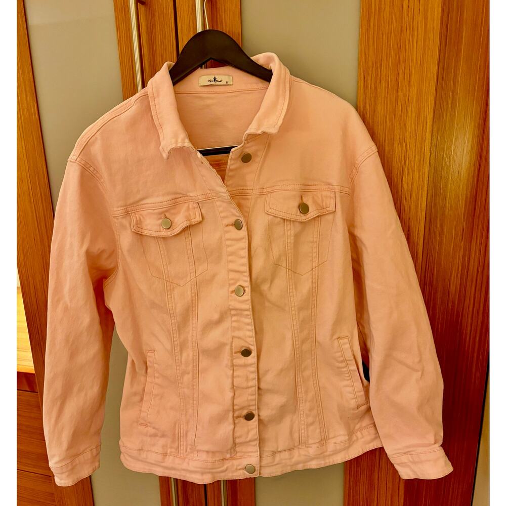 ❤️ Agnes Orinda Light Pink Jacket – Size XXL